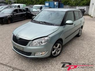 demontáž osobní automobily Skoda Fabia Fabia II Combi, Combi 5-drs, 2007 / 2014 1.2 TDI 12V Greenline 2010/10