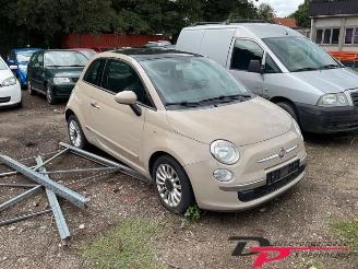 skadebil auto Fiat 500 500 (312), Hatchback, 2007 0.9 TwinAir 80 2014/6