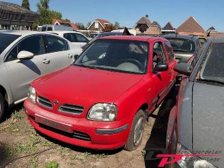 Unfallwagen Nissan Micra Micra (K11), Hatchback, 1992 / 2003 1.0 L,LX 16V 1998/7