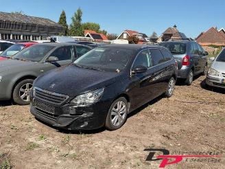 demontáž osobní automobily Peugeot 308 308 SW (L4/L9/LC/LJ/LR), Combi 5-drs, 2014 / 2021 1.6 BlueHDi 120 2015/10