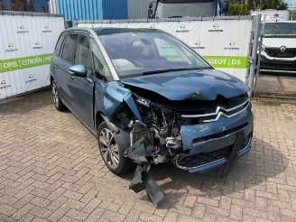 Vrakbiler auto Citroën C4-picasso C4 Picasso (3D/3E), MPV, 2013 / 2018 1.6 e-HDi 115 2014/8