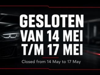 škoda osobní automobily Volkswagen  GESLOTEN VAN 14 MEI T/M 17 MEI 2026/1
