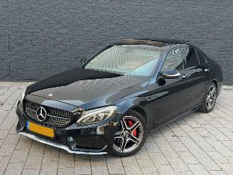 Vaurioauto  passenger cars Mercedes C-klasse c220d AMG PANO/AUTOMAAT 2014/12