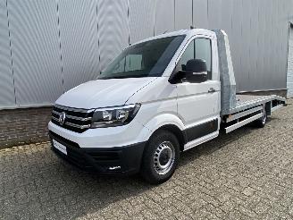 Unfall Kfz Van Volkswagen Crafter Oprijwagen 2.0 TDI 177PK Comfortline Automaat, Autotransporter 2021/1