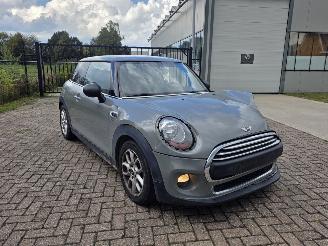 damaged passenger cars Mini One Mini One leder moonwalkgrey 2014/7