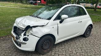damaged passenger cars Fiat 500  2008/1