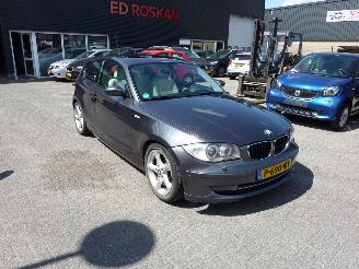 krockskadad bil auto BMW 1-serie 120i LEER CLIMAT 2008/4
