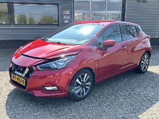 krockskadad bil auto Nissan Micra 0.9 IG-T N-Connecta 2017/9