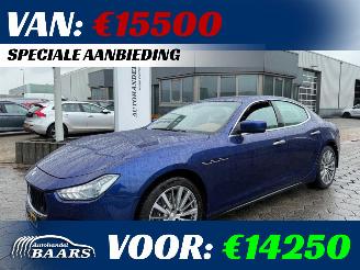 krockskadad bil auto Maserati Ghibli Ghibli 3.0 AUTOMAAT Origineel nederlands 1 eigenaar 2014/7