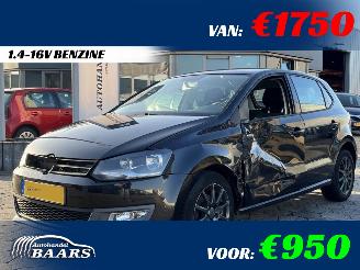 Unfallwagen Volkswagen Polo 1.4-16V Comfortline 2010/12