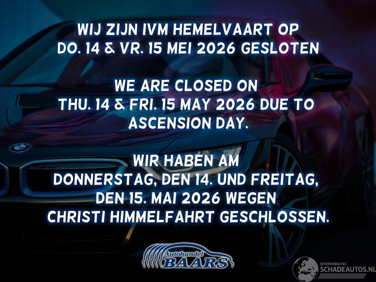 Audi  DO 14 & VR 15 MEI GESLOTEN IVM HEMELVAART