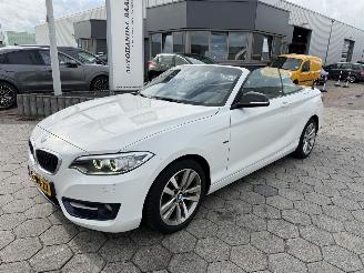 Vaurioauto  passenger cars BMW 2-serie Cabrio 218i 2015/4