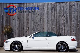 Voiture accidenté BMW 6-serie 650i Cabrio Airco Cruise Navi Stoelverwarming 270KW Euro 4 2006/1