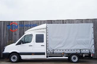 skadebil auto Volkswagen Crafter 2.0 TDi Huif Schuifzeil! Dubbele Cabine Airco Navi Cruise 120KW Euro 5 2014/1