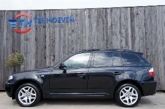 Schadeauto BMW X3 2.5i X-Drive M-Pakket Airco Navi Pano Stoelverwarming 141KW Euro 4 2006/7