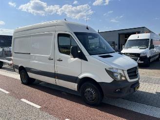 krockskadad bil bedrijf Mercedes Sprinter 516 CDI 120KW DL L2H2  AIRCO KLIMA EURO6 2017/1