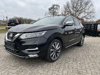 Voiture accidenté Nissan Qashqai 1.3 DIG-T Tekna + automaat !! 2019/8