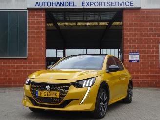 Vaurioauto  passenger cars Peugeot e-208 EV GT Pack 50 kWh, Panorama, Leer/alca, Navi, Climate & Cruise Control 2022/4