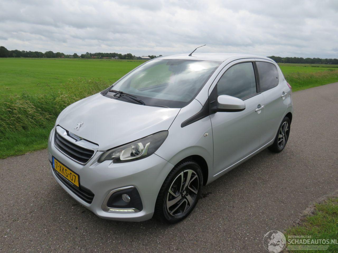 Peugeot 108 1.2 VTI Allure  192.000km  Orgineel Navigatie  Airco  2014 schadevrij