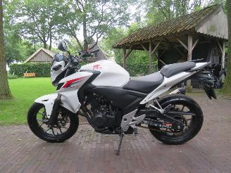 krockskadad bil motor Honda CB 500 CB 500 Naked Bike 48pk Tour  Fc Abs 2013 2013/11
