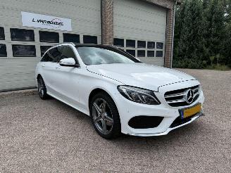 damaged passenger cars Mercedes C-klasse 180 Prestige Automaat Pano Navi Leder 2015/2