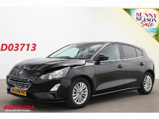 Schadeauto Ford Focus 1.0 EcoBoost Aut Titanium Navi Clima Cruise LRHZ Camera AHK 2021/12