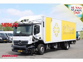 skadebil auto Mercedes Antos 2124 Koffer 8.60 Meter!! LBW Euro 6 2017/11