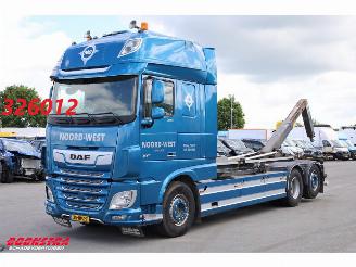 krockskadad bil auto DAF XF 480 FAN VDL S-25-660 2X 2020 6X2 Euro 6 Dakairco 2020/11