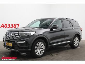skadebil auto Ford Explorer 3.0 V6 EcoBoost PHEV Platinum Pano LED ACC B&O Massage Memory 360° 2021/1