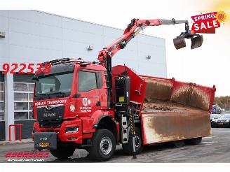 skadebil vrachtwagen MAN TGS 43.510 8X8 Widespread Palfinger Q170Z84TI Kran 62.358 km!! 2024/1