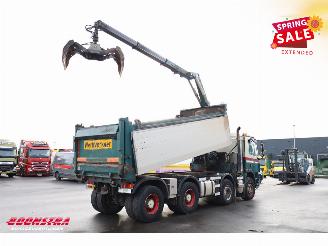 GINAF  4241 S 8X4 Kipper HMF 1643 Z2 Kran Euro 5 picture 3