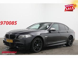 skadebil auto BMW 5-serie M550xd Diebstahlschaden Schuifdak Memory ACC H/K Leder Camera SHZ 2015/9