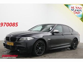 damaged passenger cars BMW 5-serie M550xd Diebstahlschaden Schuifdak Memory ACC H/K Leder Camera SHZ 2015/9