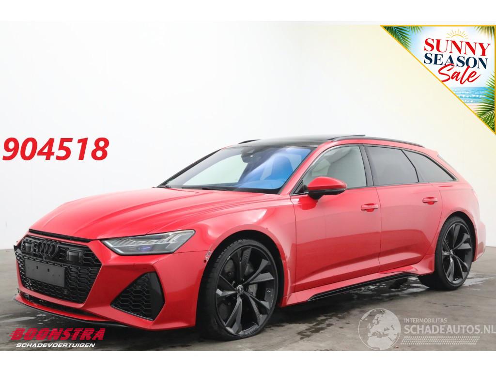 Audi Rs6 Avant 4.0 TFSI Quattro Dynamic+ 305kmh Keramik Pano B&O HUD 360° ACC