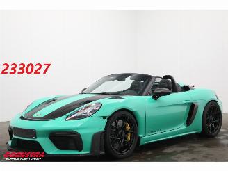 Démontage voiture Porsche 718 Spyder RS Weissach PCCB Chrono Lift PTS 227 Lightergreen 2024/3