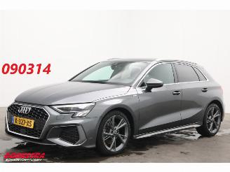 krockskadad bil auto Audi A3 Sportback 35 TFSI S-Line Matrix Apple/Android Cruise Camera SHZ 2021/3