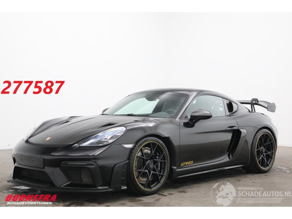 Porsche 718 Cayman GT4 RS Weissach Sport Chrono Lift Bose Camera Cruise