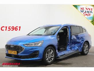 Damaged car Ford Focus 1.0 EcoBoost Hybrid Aut. Titanium LED Apple/Android Navi Clima Cruise AHK 2024/6