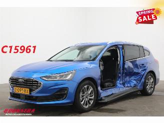 Schadeauto Ford Focus 1.0 EcoBoost Hybrid Aut. Titanium LED Apple/Android Navi Clima Cruise AHK 2024/6