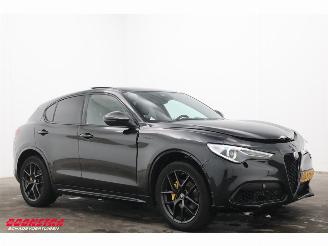 Alfa Romeo Stelvio 2.0 Ti Q4 AWD Veloce Schuifdak H/K Memory ACC Leder Apple/Android LRHZ Camera picture 2