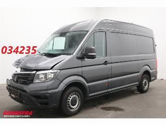 skadebil bedrijf Volkswagen Crafter 2.0 TDI 140 PK DSG L3-H3 Leder Bluetooth Airco Cruise PDC AHK 2022/3