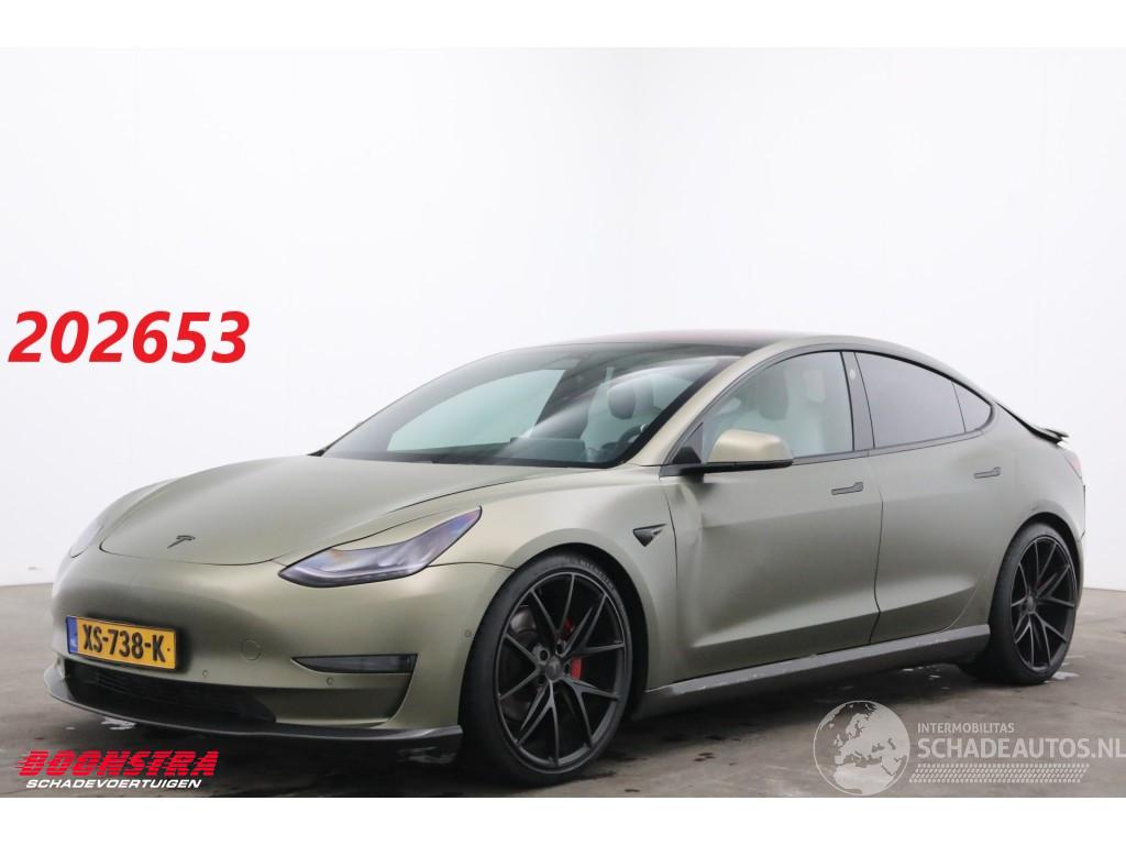 Tesla Model 3 Long Range AWD 75 kWh Novitec Leder Pano ACC Camera