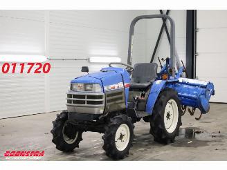 krockskadad bil machine Iseki  TM15 11 KW Minitraktor + Frees 419 Uur 2002/0