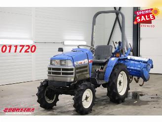 krockskadad bil machine Iseki  TM15 11 KW Minitraktor + Frees 419 Uur 2002/6