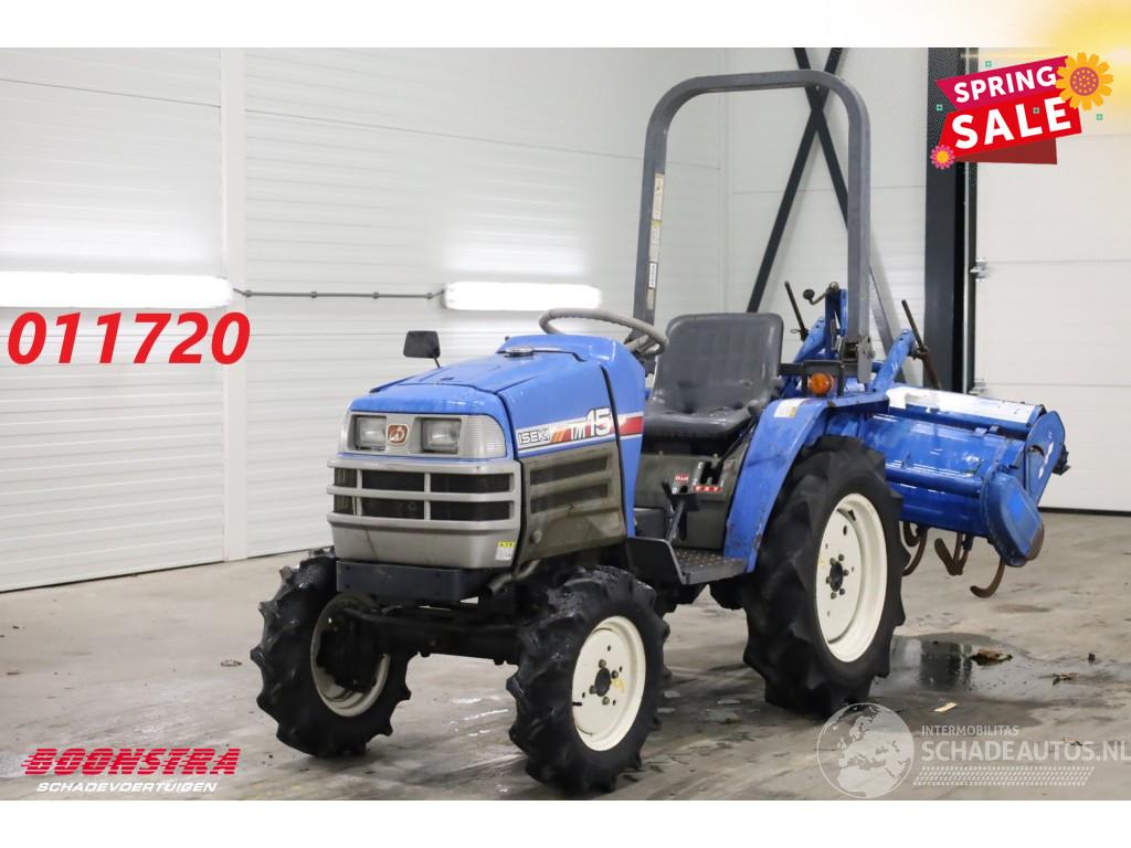Iseki  TM15 11 KW Minitraktor + Frees 419 Uur
