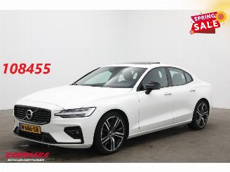 skadebil auto Volvo S-60 B4 R-Design MOTORSCHADEN Pano LED ACC H/K Memory LRHZ AHK 2021/12