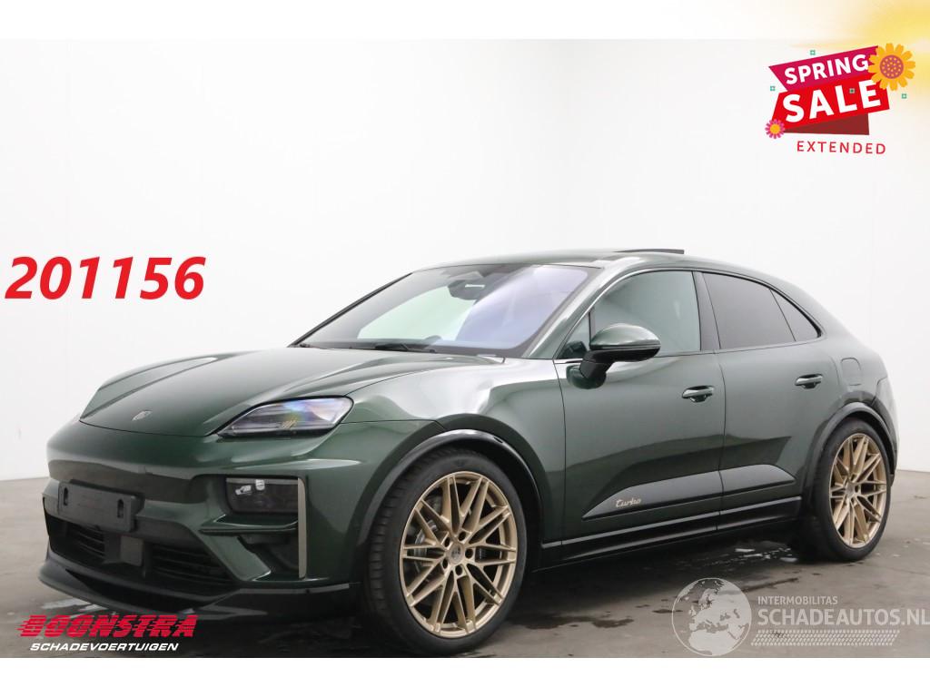 Porsche Macan Turbo 100 kWh Pano ACC InnoDrive PDLS+ PASM Sport Chrono 360° Burmester