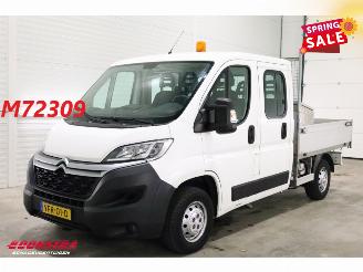 krockskadad bil bedrijf Citroën Jumper 2.2 HDI Kipper DoKa Airco AHK 41.598 km! 2020/3