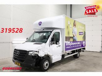 krockskadad bil bedrijf Mercedes Sprinter 515 CDI 9G-Tronic LBW Bak-Klep Dhollandia Airco Cruise AHK 2024/11