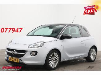 Voiture accidenté Opel Adam 1.0 Turbo Slam Pano Leder Clima Cruise LRHZ SHZ PDC 2016/2